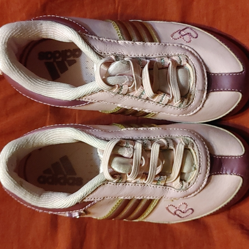 Kids Addidas Athletic Sneakers
